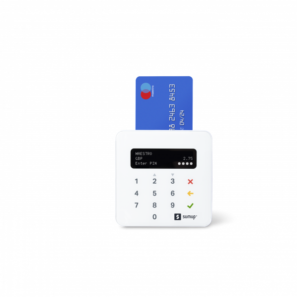 sumup air maestro chip and pin card reader