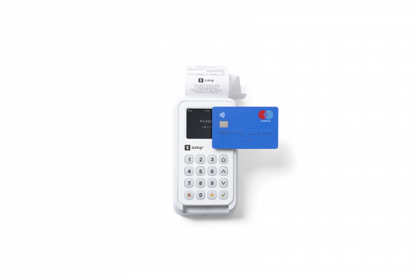 sumup 3G card reader and receipt printer contactless maertro